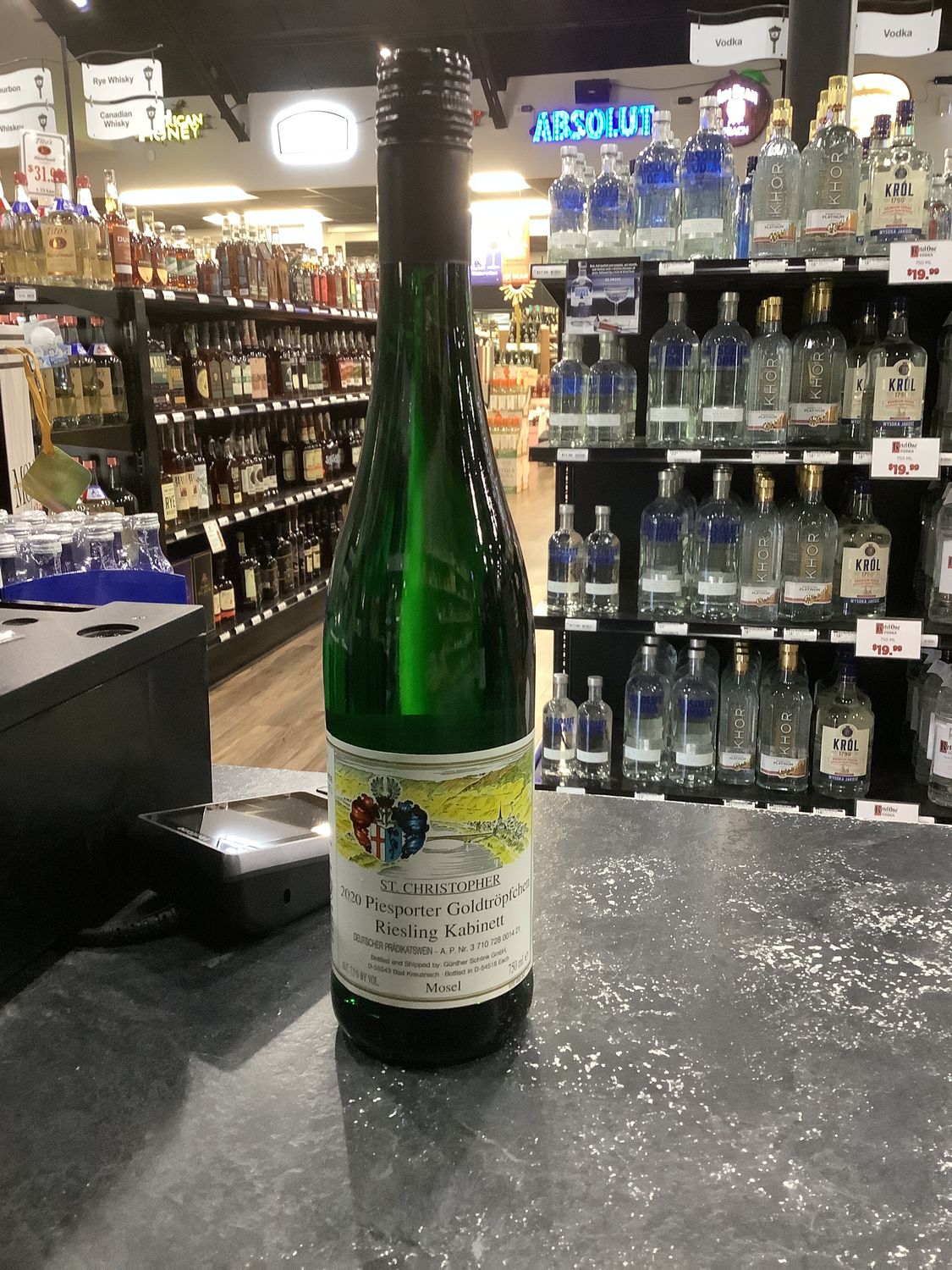ST. CHRISTOPHER PIESPORTER GOLDTROPFCHEN RIESLING KABINETT, 750 ML