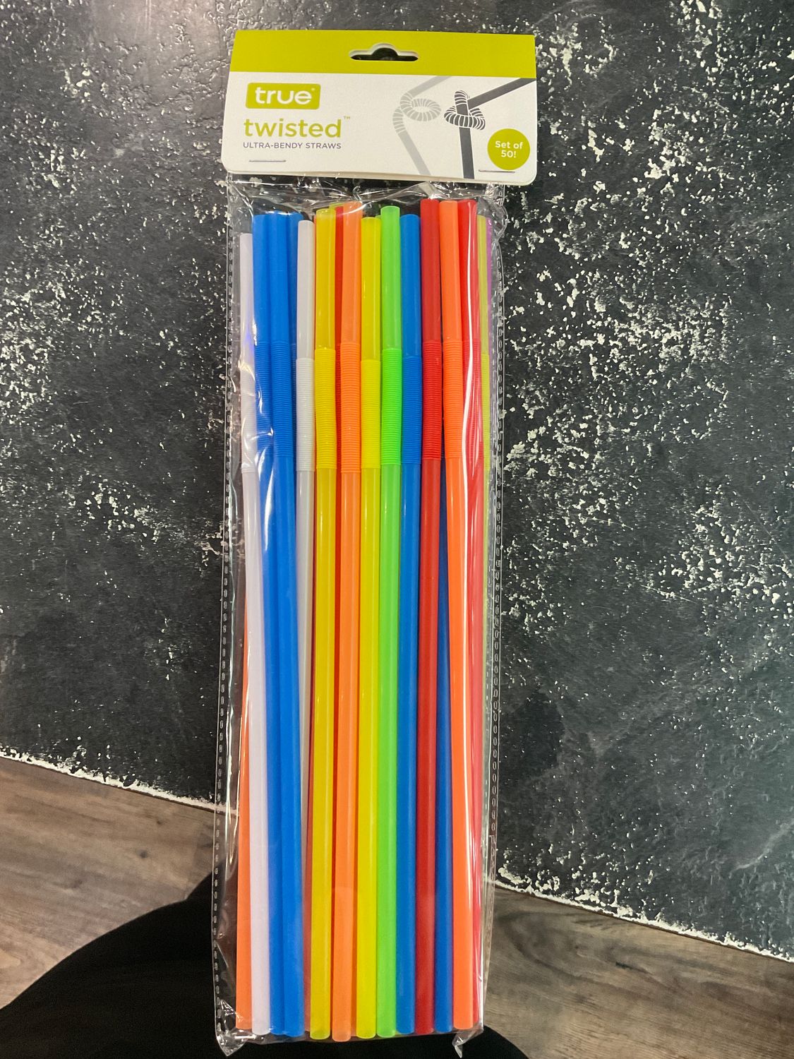 TWISTED ULTRA BENDY STRAWS 50CT