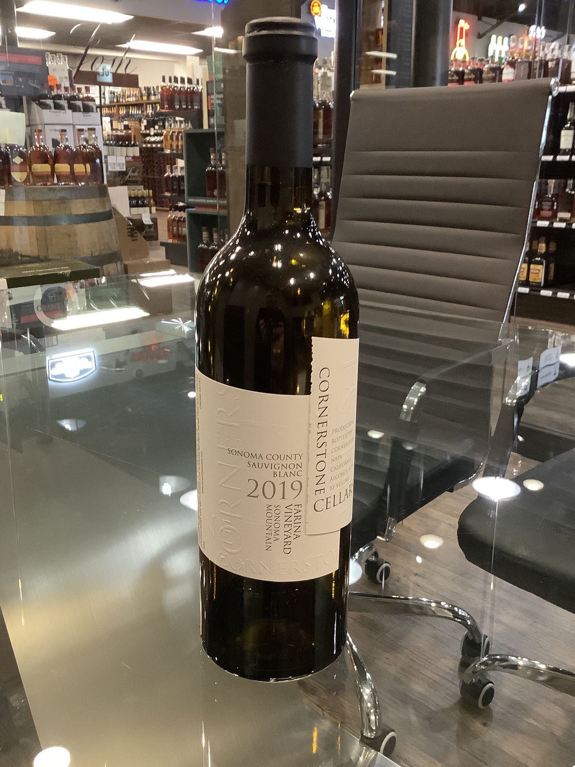 CORNERSTONE SAUVIGNON BLANC FARINA VINEYARD, 750 ML