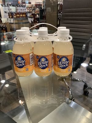WHITE ROCK GINGER BEER, 6 PACK