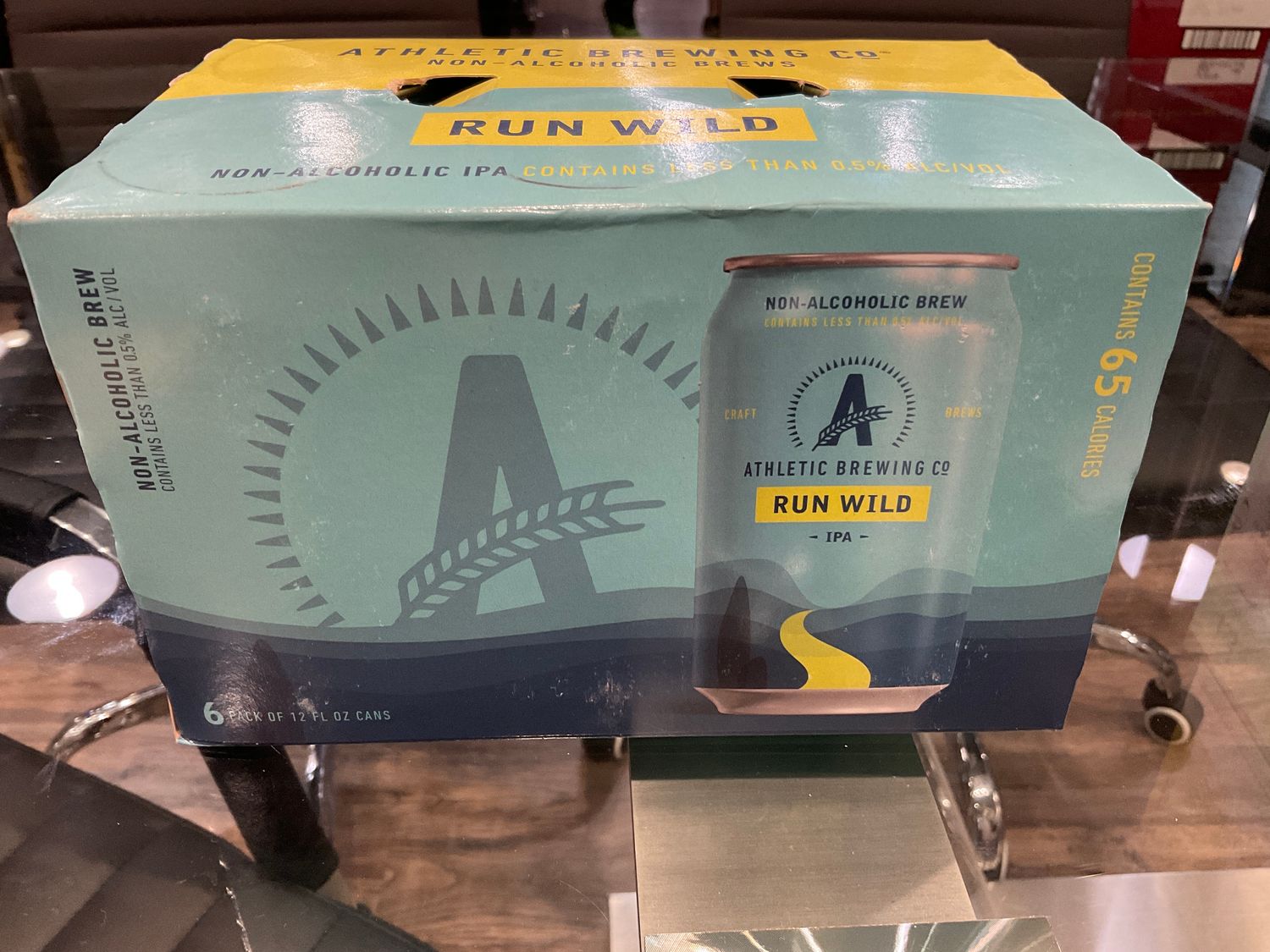 6PK, ATHLETIC BREWING RUN WILD N/A CAN