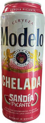 MODELO CHELADA SPICY SANDIA, 24OZ CAN