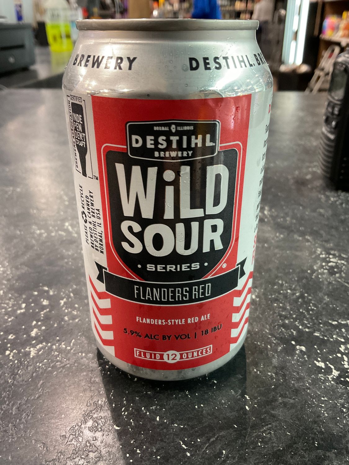 DESTIHL WILD SOUR FLANDERS RED, 12OZ CAN