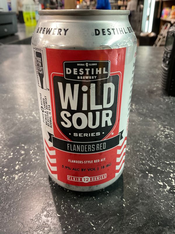 DESTIHL WILD SOUR FLANDERS RED, 12OZ CAN