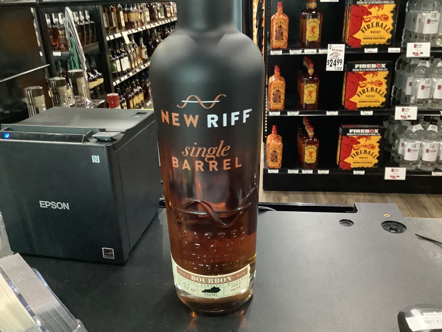 NEW RIFF SINGLE BARREL BOURBON, 750 ML