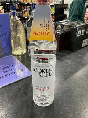 BROKEN SHED VODKA, 750ML