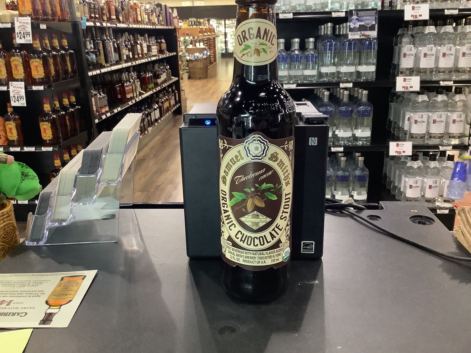 SAMUEL SMITH ORGANIC CHOCOLATE STOUT 12OZ BOTTLE