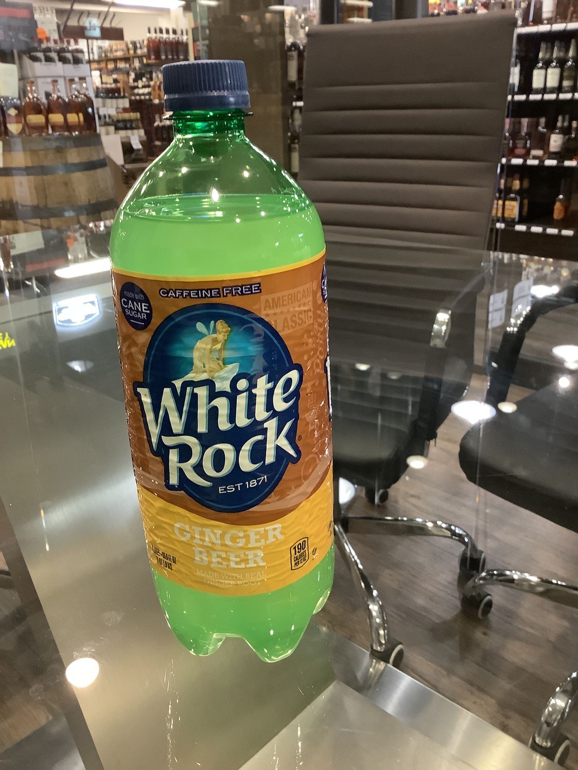 WHITE ROCK GINGER BEER, 1L