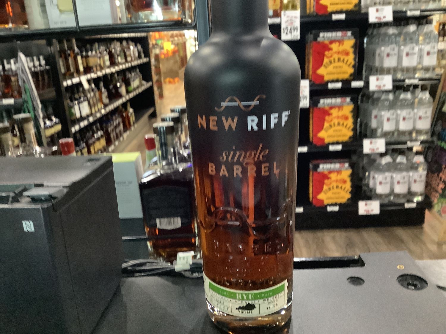 NEW RIFF SINGLE BARREL RYE WHISKEY 750 ML