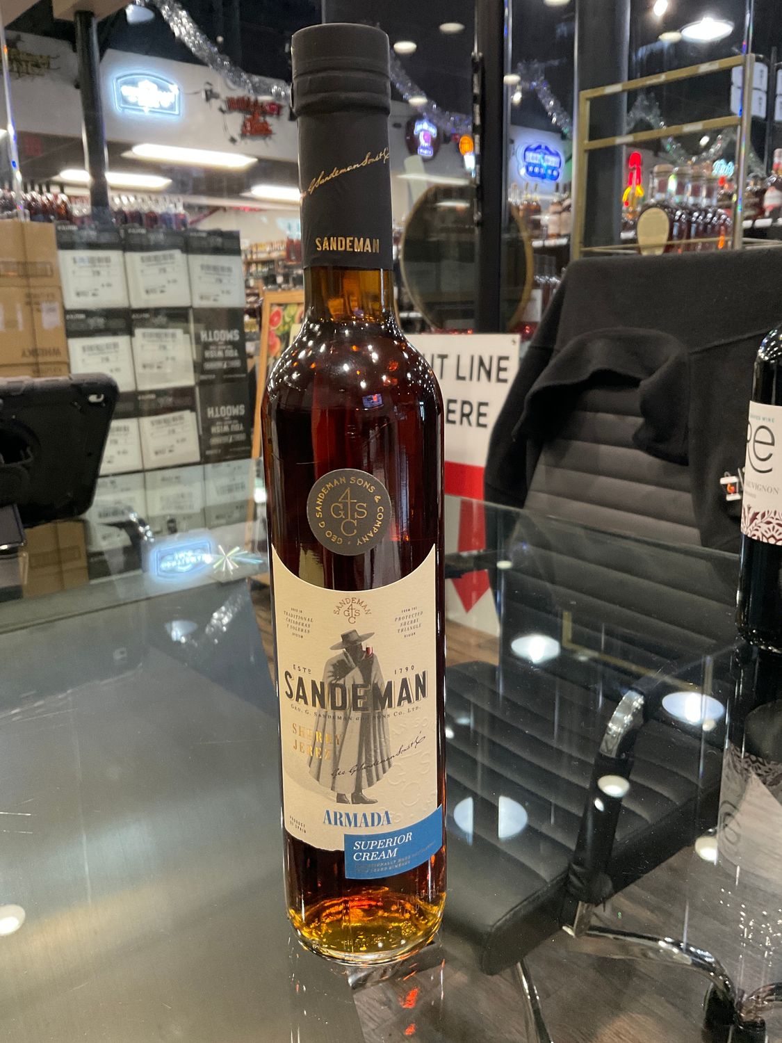 SANDEMAN ARMADA CREAM SHERRY, 500ML