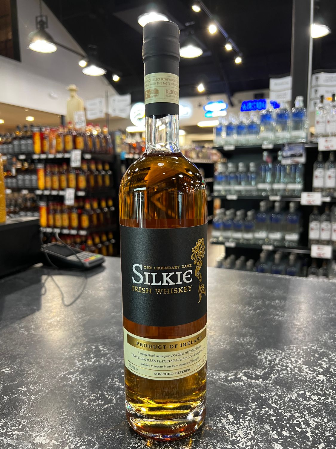 SILKIE IRISH WHISKEY THE LEGENDARY DARK, 750ML