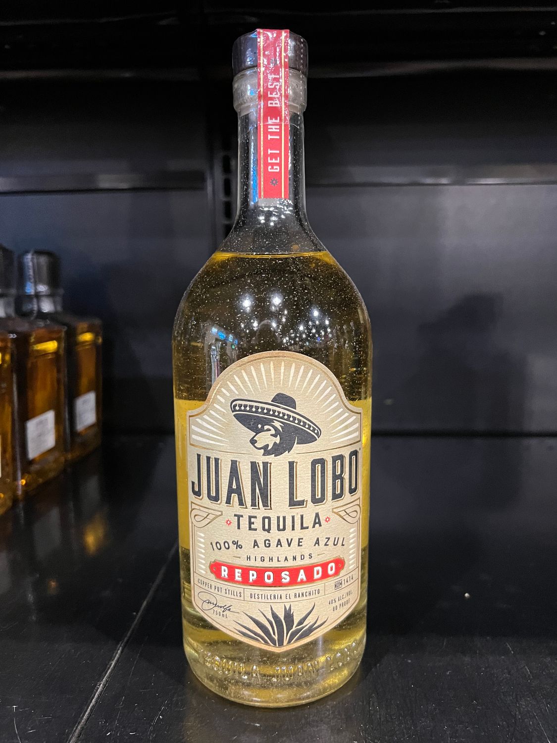 JUAN LOBO REPOSADO TEQUILA, 750ML