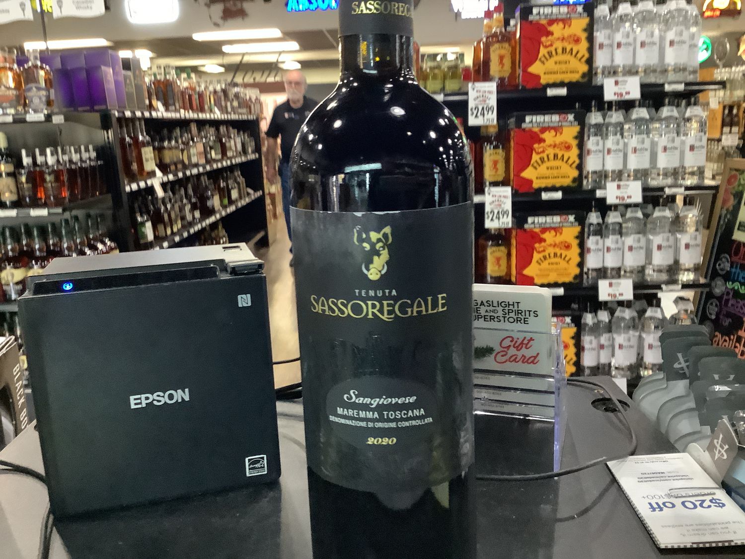 SASSOREGALE SANGIOVESE, 750 ML