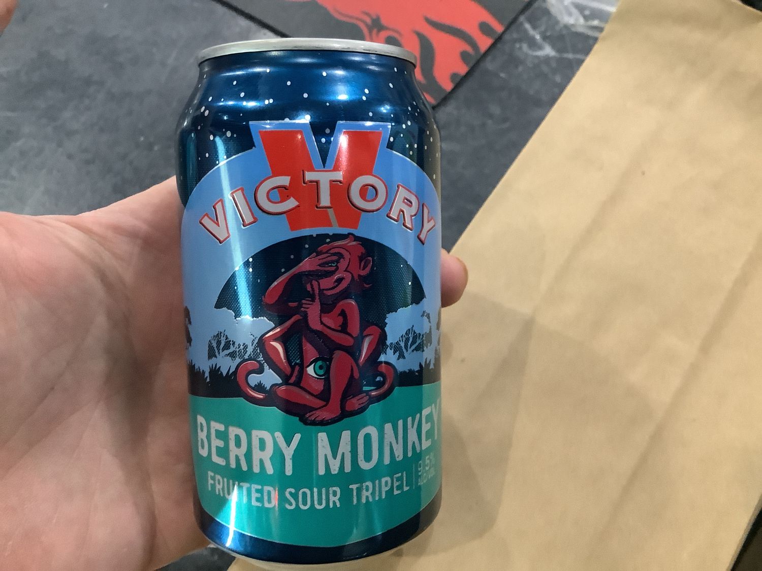 VICTORY BERRY MONKEY, 12OZ CAN