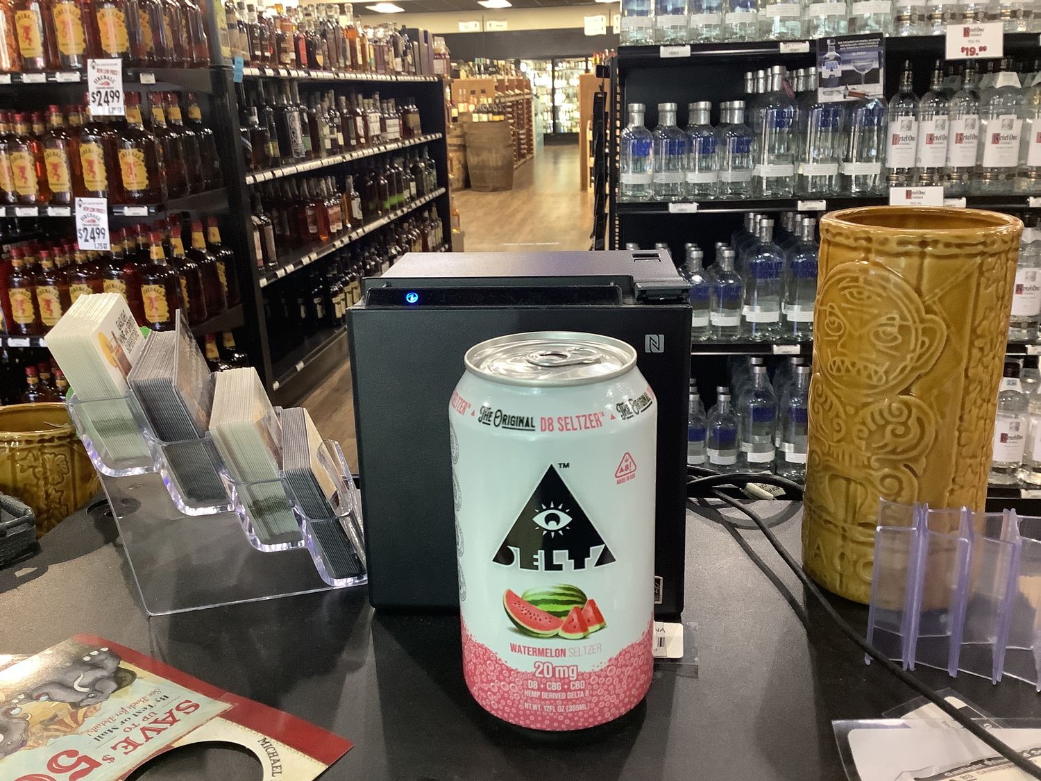 DELTA 8 WATERMELON SELTZER 12OZ CAN