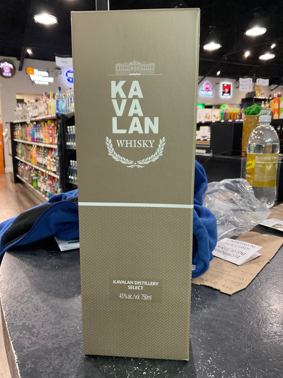KAVALAN  WHISKY DISTILLERY SELECT, 750ML