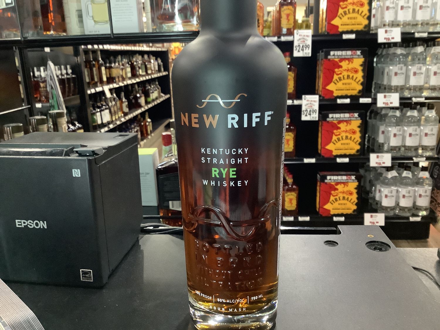 NEW RIFF KENTUCKY STRAIGHT RYE WHISKEY,  750 ML
