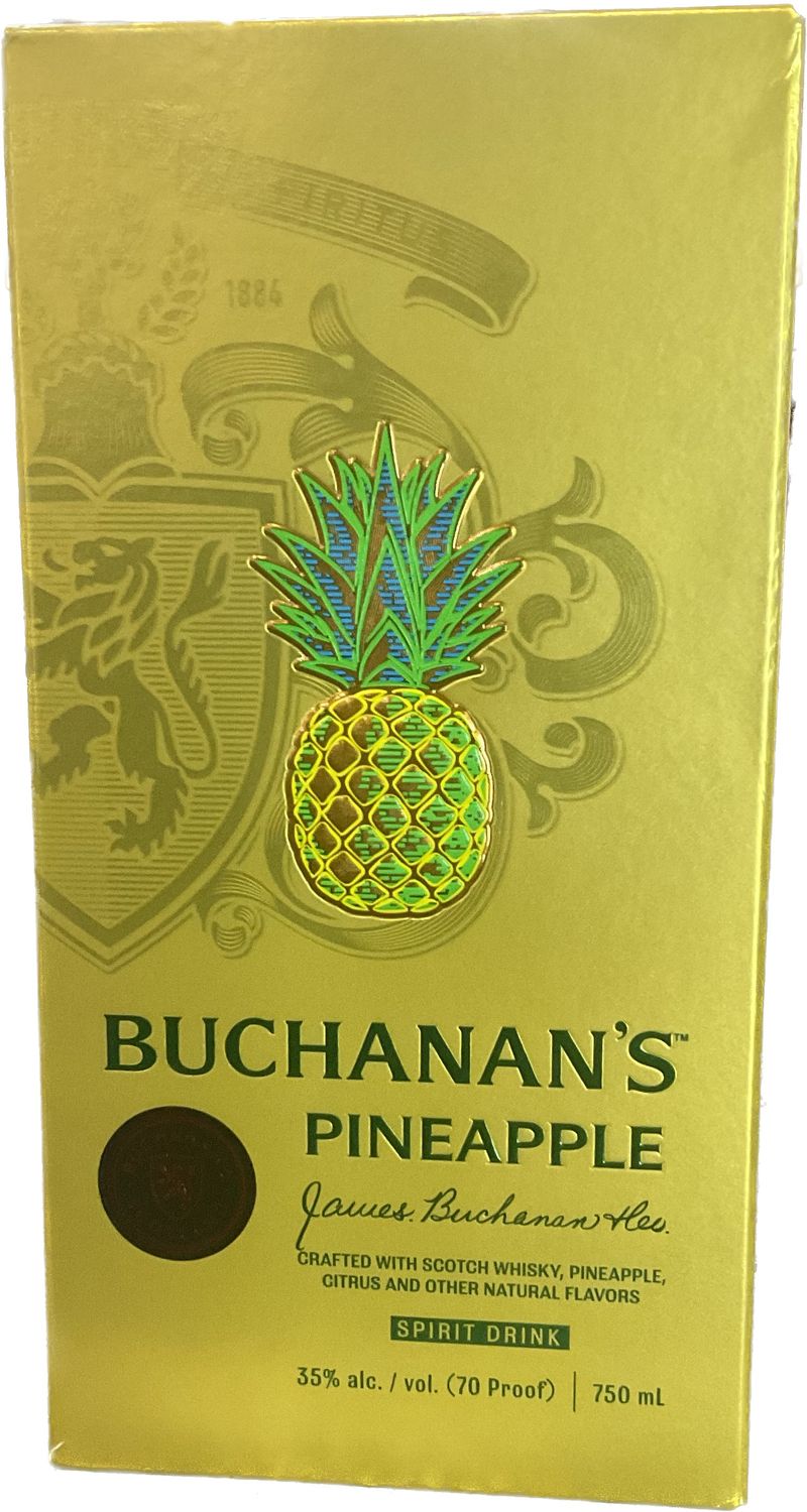 BUCHANAN’S PINEAPPLE SCOTCH, 750 ML