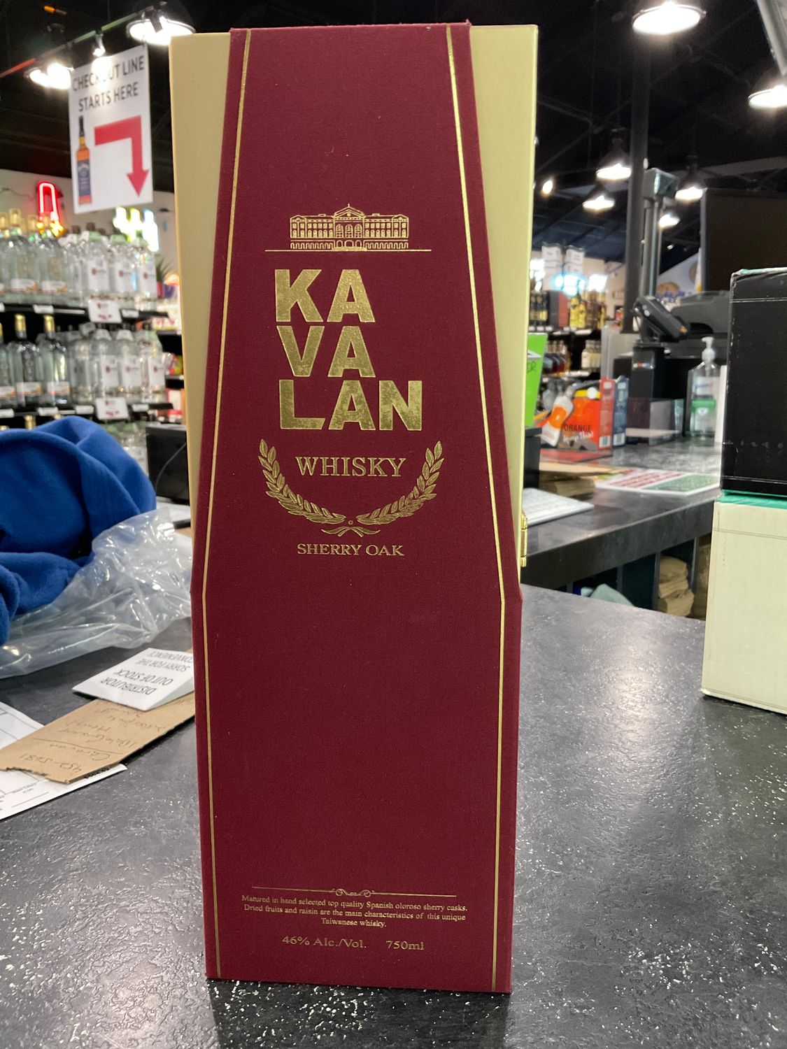 KAVALAN WHISKY SHERRY OAK, 750ML