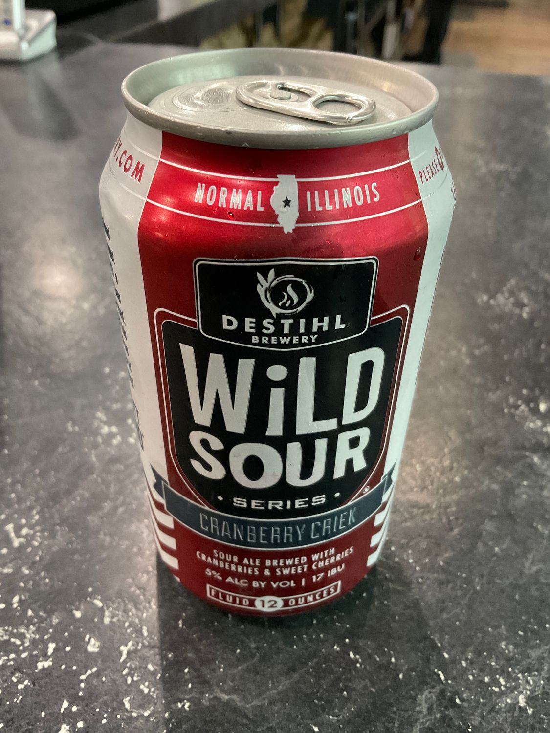 DESTIHL WILD SOUR CRANBERRY CRIEK, 12OZ CAN