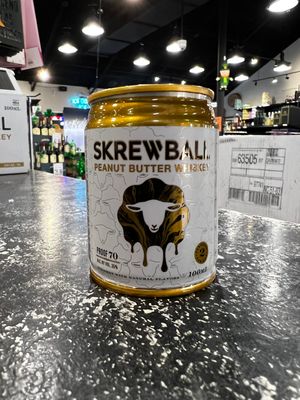SKREWBALL PEANUT BUTTER WHISKEY, 100ML