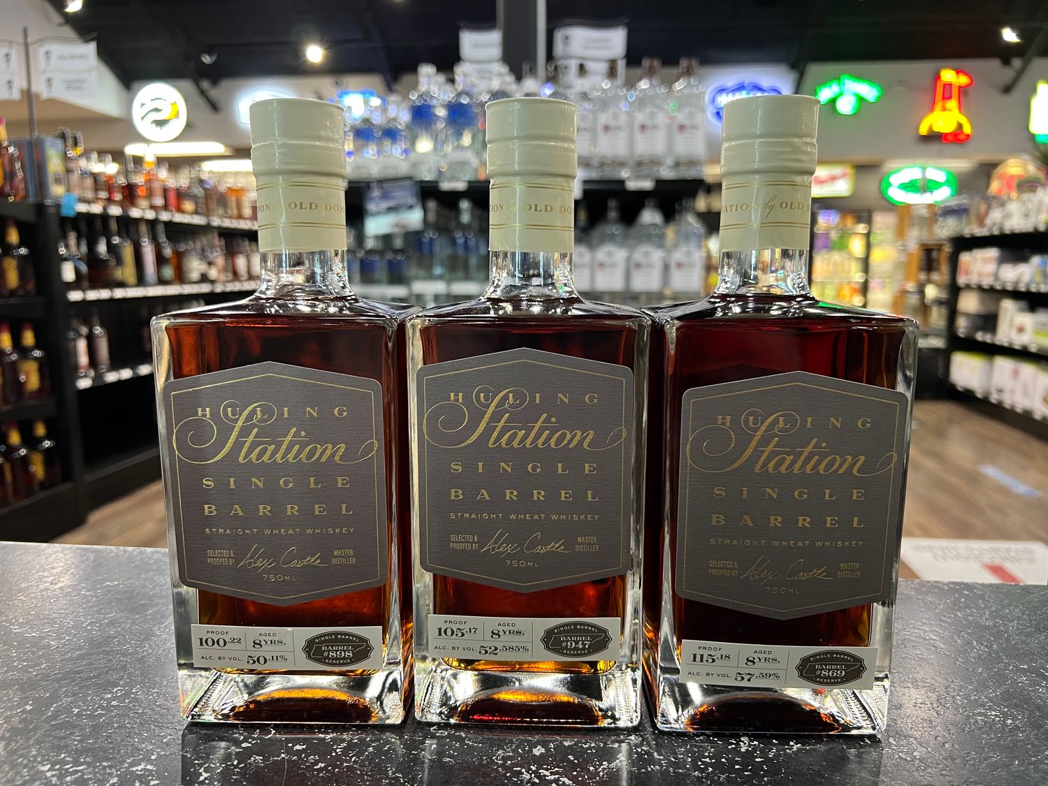 OLD DOMINICK 8 YEAR STRAIGHT WHEAT WHISKEY, 750ML