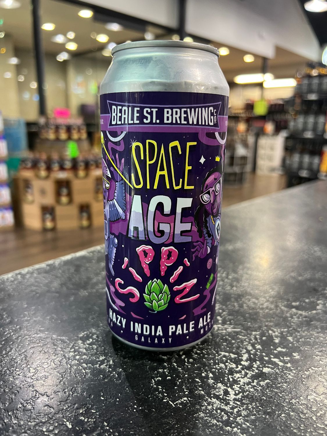 BEALE ST. BREWING SPACE AGE SIPPIN, 16OZ CAN