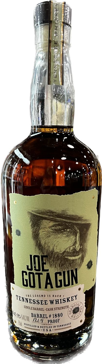 JOE GOT A GUN GASLIGHT SINGLE BARREL TENNESSEE WHISKEY, 750ML