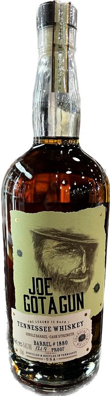 JOE GOT A GUN GASLIGHT SINGLE BARREL TENNESSEE WHISKEY, 750ML