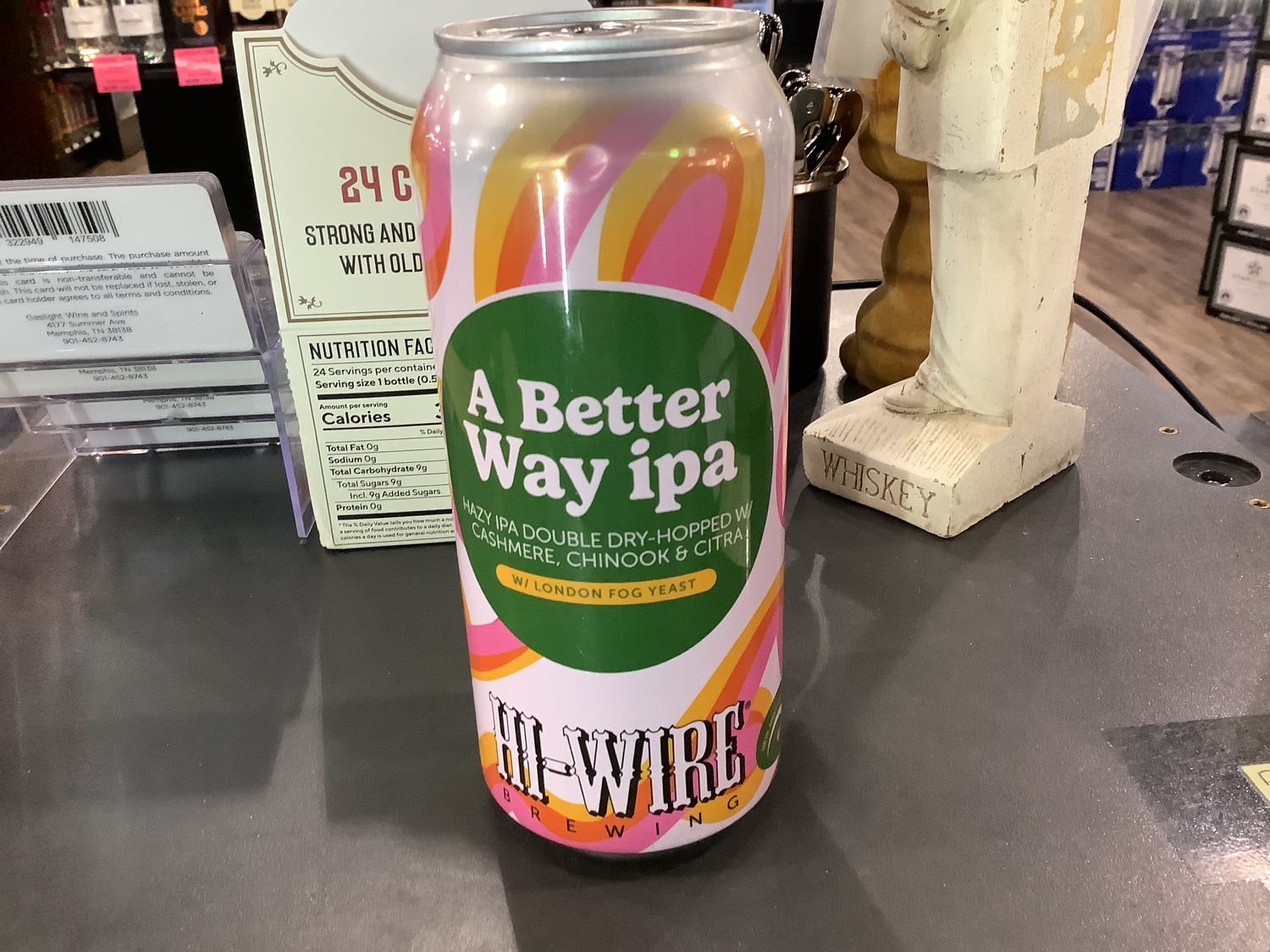 HI WIRE A BETTER WAY DRY HOPPED HAZY IPA, 16OZ SINGLE