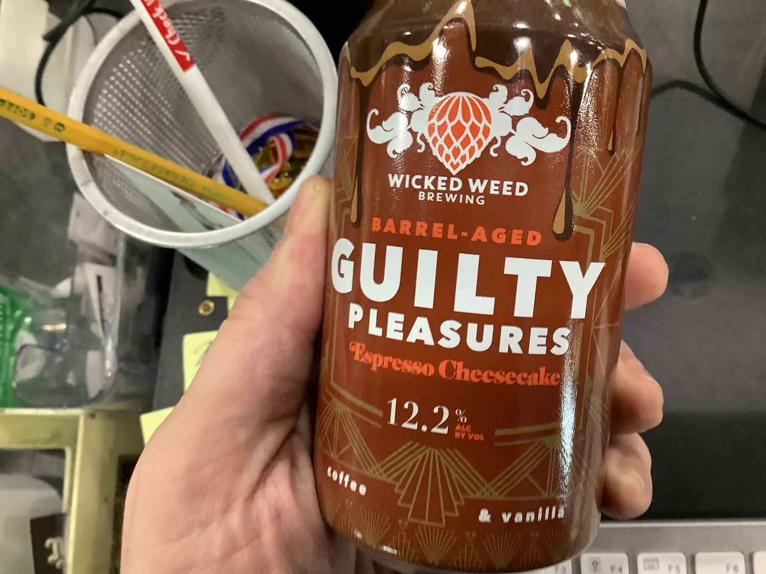 WICKED WEED ESPRESSO CHEESECAKE, 12OZ CAN