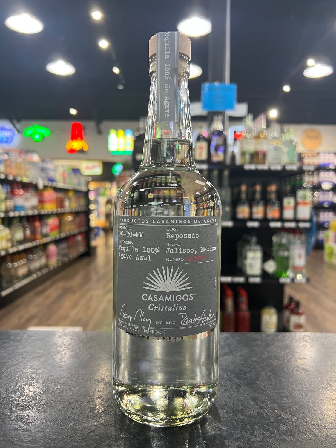 CASAMIGOS CRISTALINO TEQUILA, 750ML