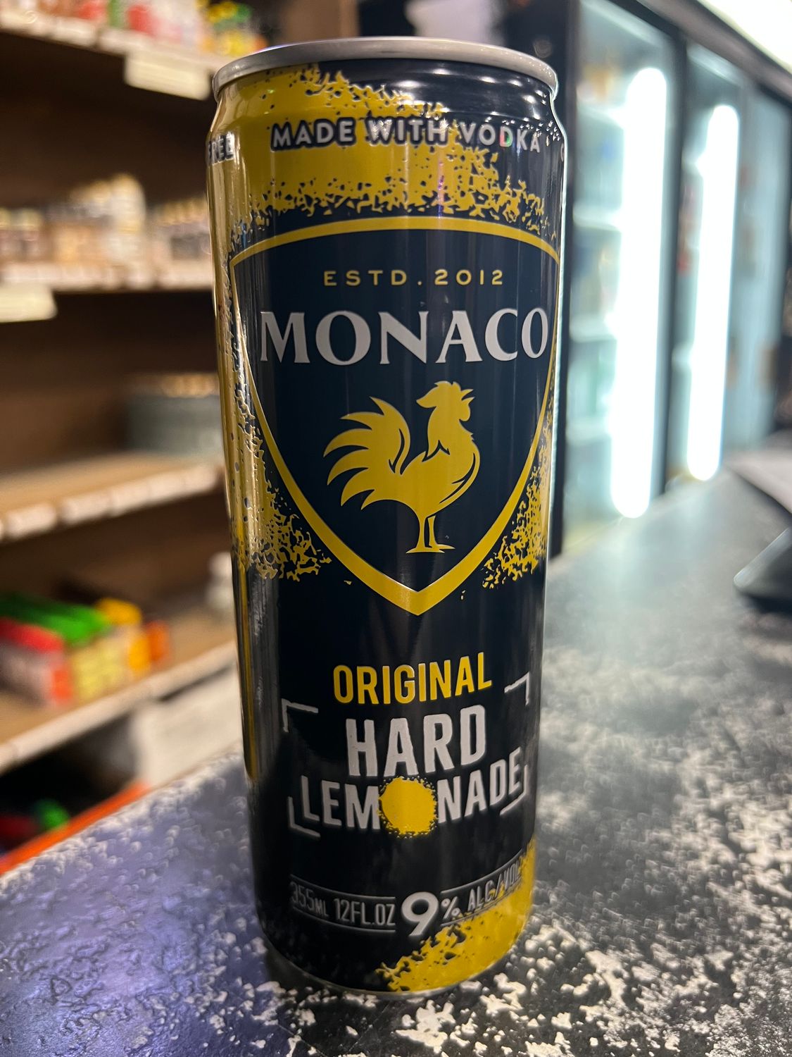 MONACO ORIGINAL HARD LEMONADE, 355ML