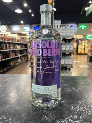 ABSOLUT WILD BERRY VODKA, 1.75L