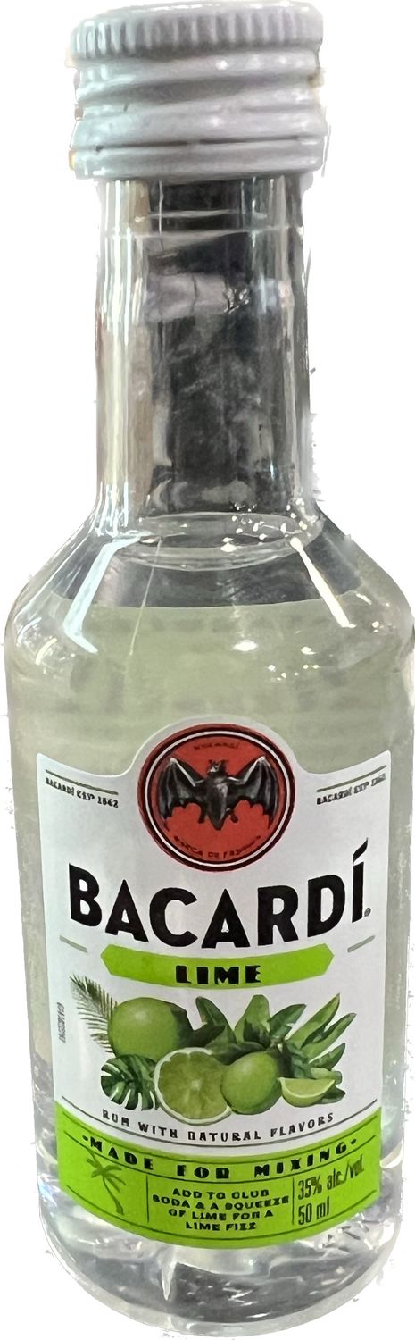 BACARDI LIME RUM, 50ML