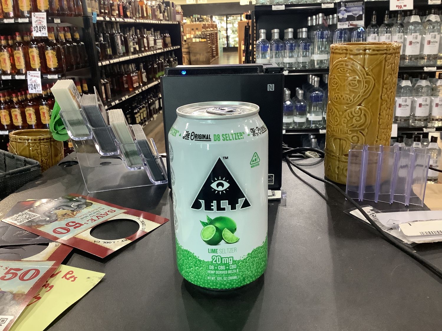 DELTA 8 LIME SELTZER 12OZ CAN
