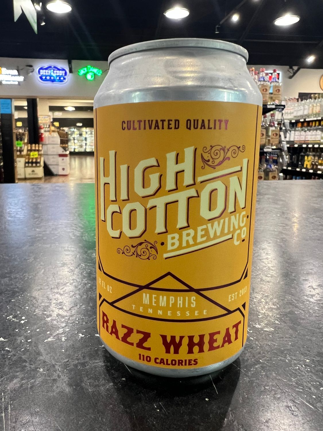 HIGH COTTON RAZZ WHEAT, 12OZ CAN