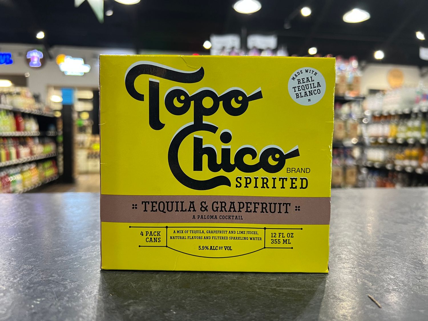 4PK, TOPO CHICO SPIRITED TEQUILA &amp; GRAPEFRUIT