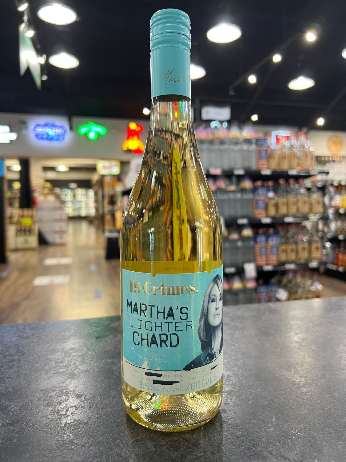 19 CRIMES MARTHA'S LIGHTER CHARDONNAY, 750ML