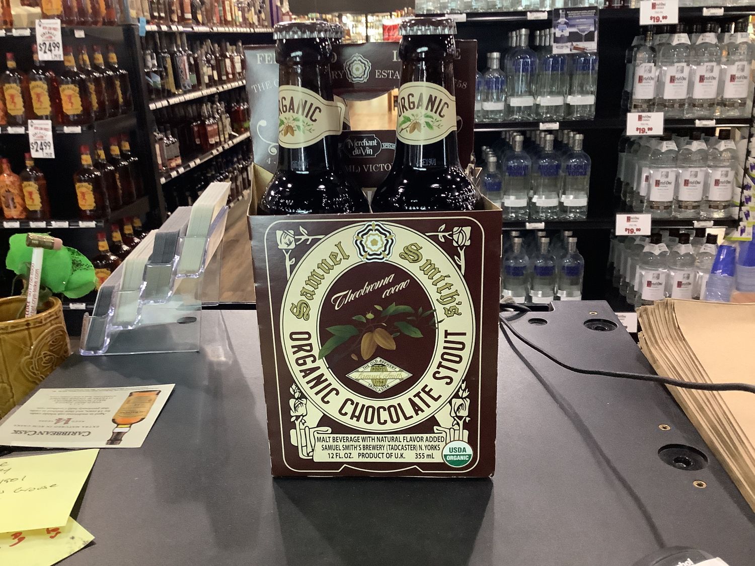 SAMUEL SMITH ORGANIC CHOCOLATE STOUT 4 PACK