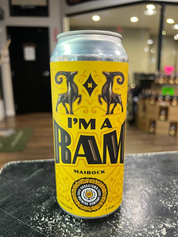 CROSSTOWN I’M A RAM MAIBOCK, 16OZ CAN