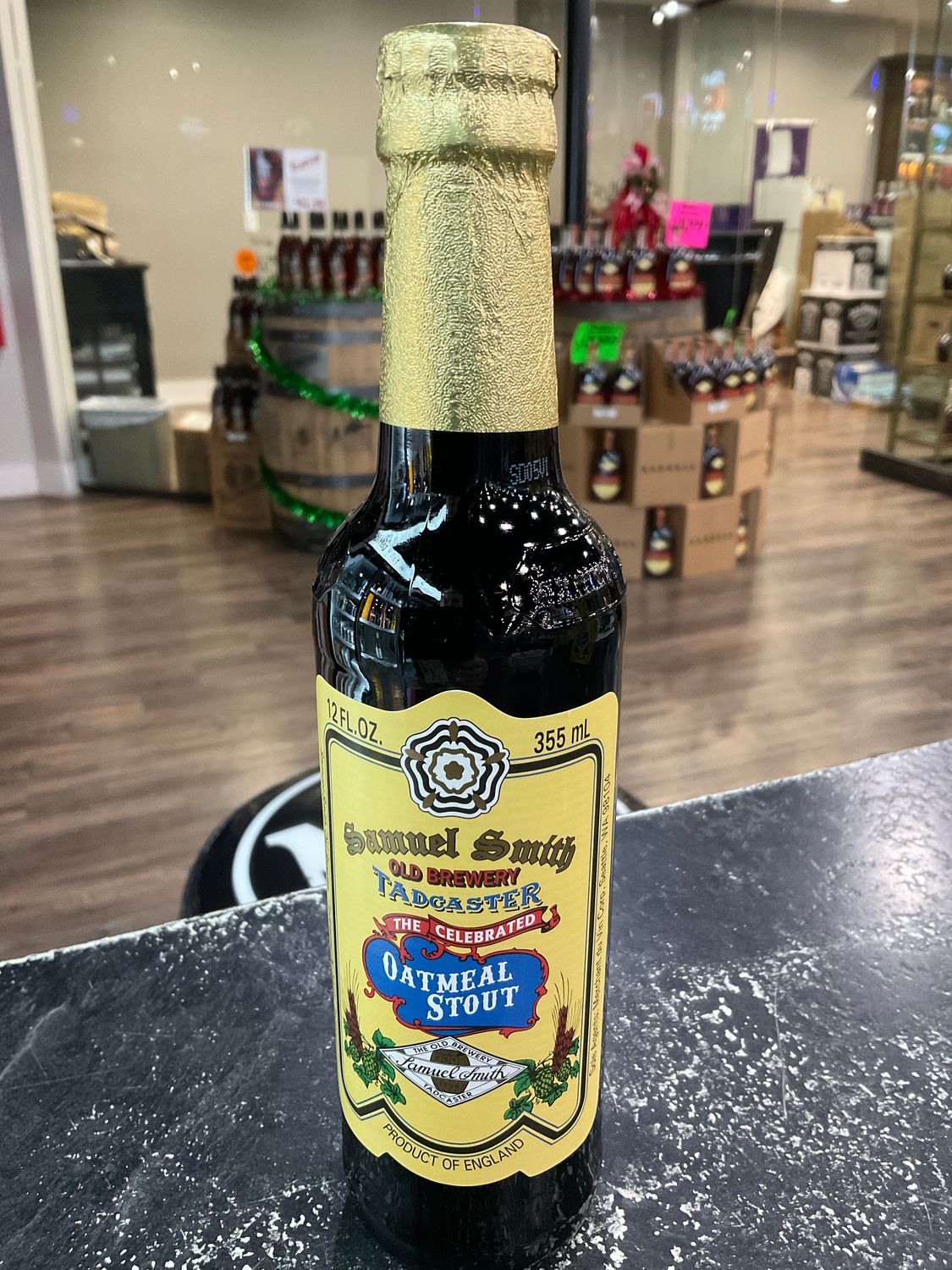 SAMUEL SMITH OATMEAL STOUT, 12OZ SINGLE