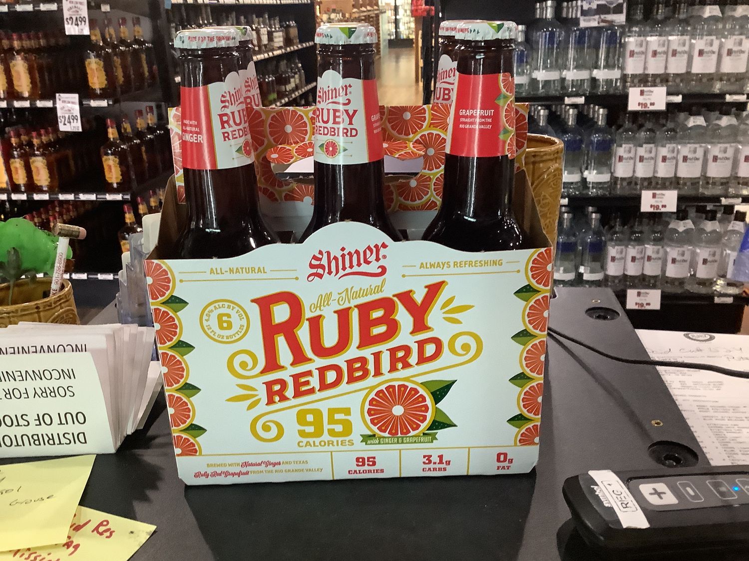 SHINER RUBY REDBIRD 6 PACK