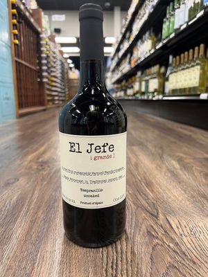 EL JEFE RED GRANDE UNOAKED TEMPRANILLO, 1L