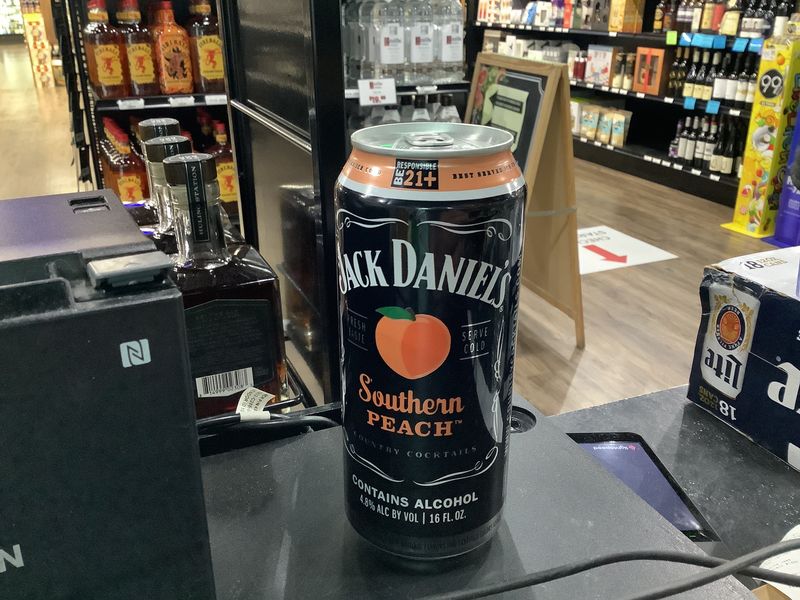 JACK DANIEL&#39;S SOUTHERN PEACH 16OZ SINGLE