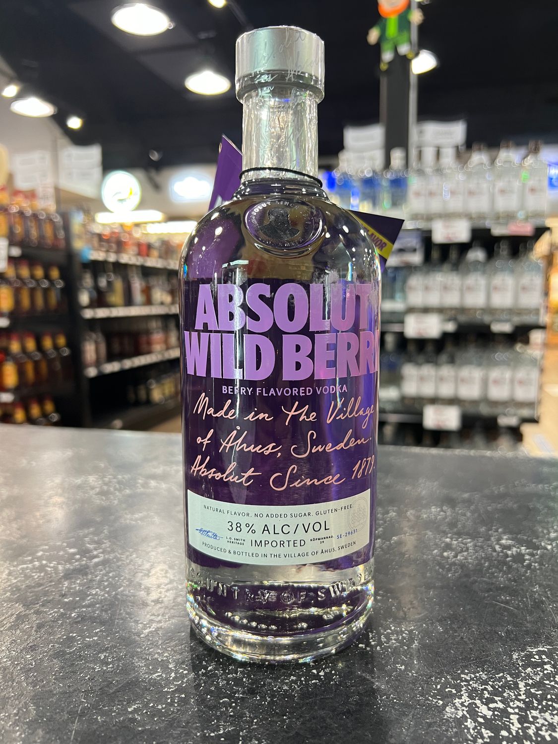 ABSOLUT WILD BERRY VODKA, 750 ML