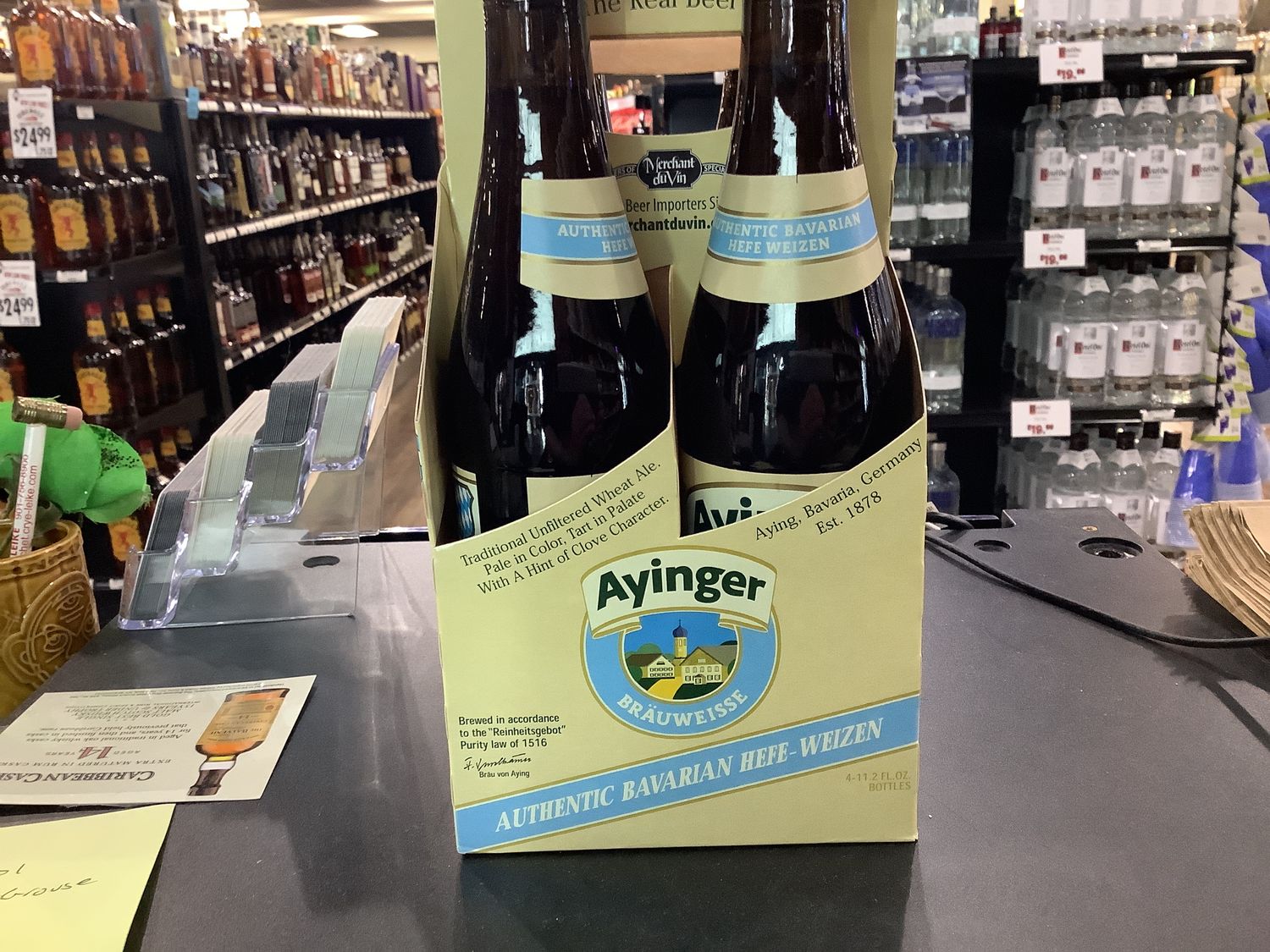 4PK, AYINGER BRAUWEISSE HEFE-WEIZEN