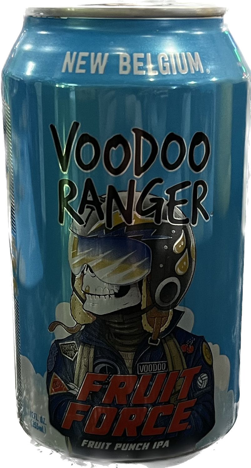 NEW BELGIUM VOODOO RANGER FRUIT FORCE, 12OZ SINGLE