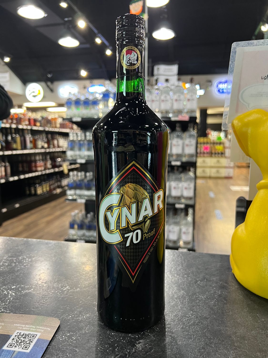 CYNAR ARTICHOKE APERITIF LIQUEUR, 1L