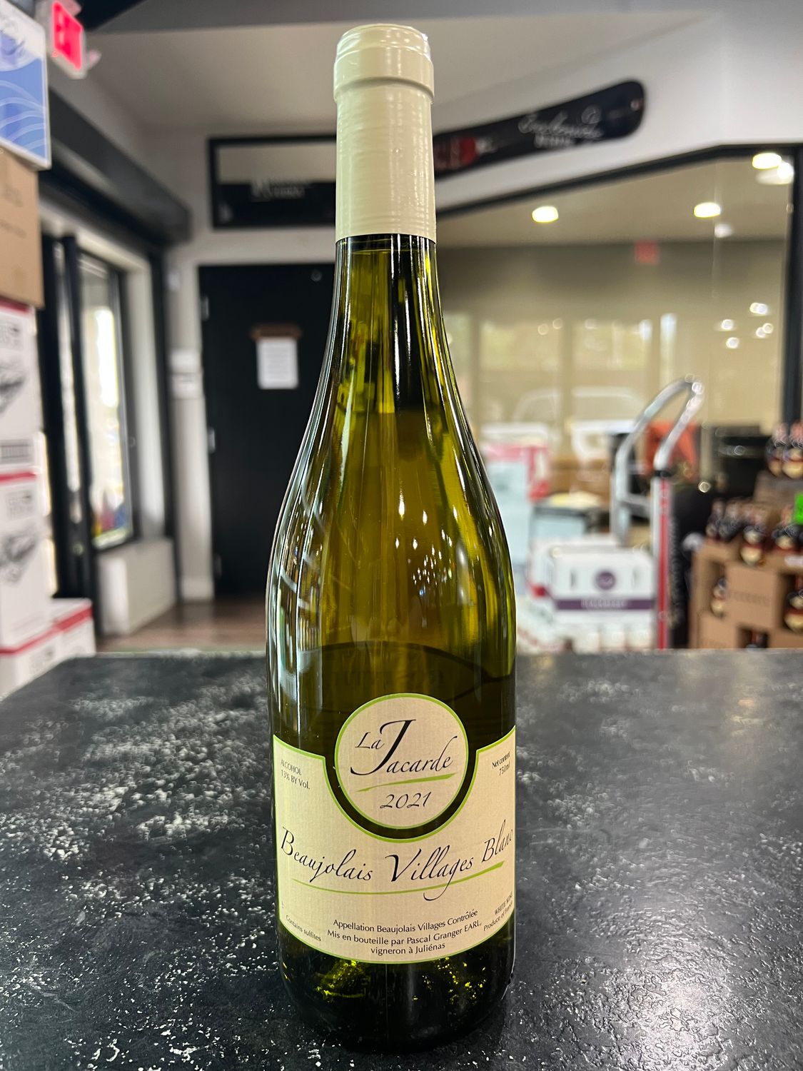 GRANGER BEAUJOLAIS BLANC “LA JACARDE,” 750ML